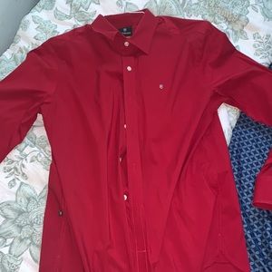Men’s Red Dress Shirt